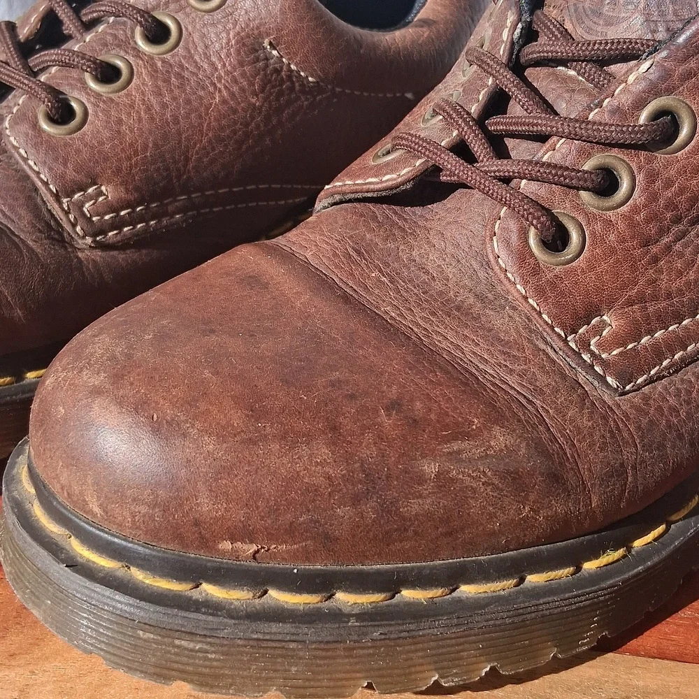 Dr. Martens Vintage Boston Oxford Brown AW004 Size 9